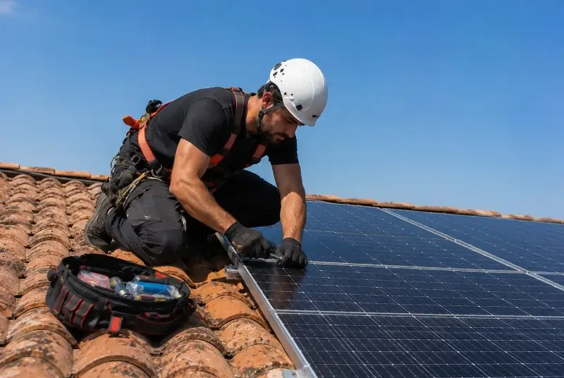 Maintenance et monitoring de panneaux solaires à Saint-Lieux-lès-Lavaur